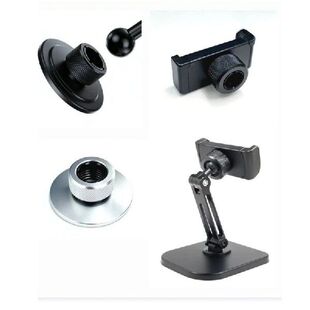 Versatile 17mm Ball Socket Fastener Nut Reliable Aluminum