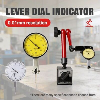 2026 Dial Indicator Magnetic Base Stand Flexible Universal