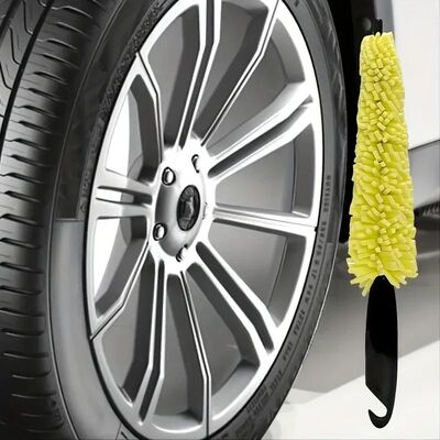1pc tire rim cleaning tool: effortlessly cleans car wheels,