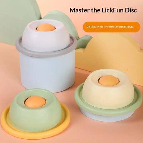 Pet Lick Mat Yogurt Licking Plate Slow Feeder For Dogs &