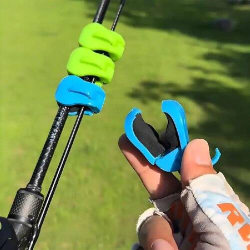 2Pcs -Attach Fishing Rod Clip Tool-Free 1-Hand Holder