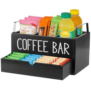 Snack Tea Pod Storage Drawer Coffee Wood Box Organizer Bag