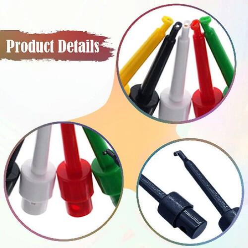 Portable Fishing Lure Clips Multicolor Alloy Display