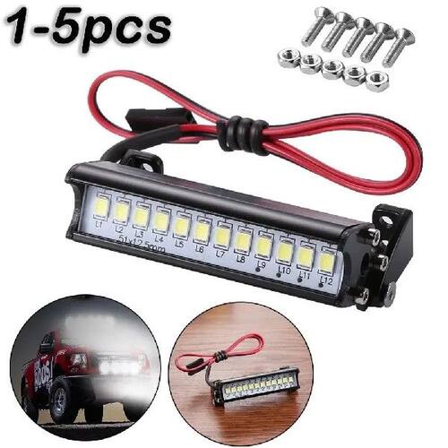 Universal 55mm 12 LED Hight Bright Light Model Truck Roof