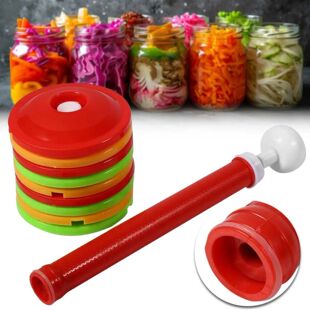 Jar Sealer Vacuum Reusable With Pump Lids 10pcs