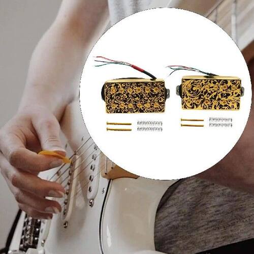 Double Coil Electric Guitar Pickup Replacement Copper