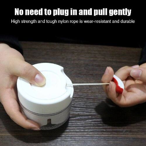 Portable Hand-Held Lure Mixing Mill Pulverizer Shrimp