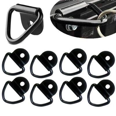 4/8PCS Heavy Duty Truck Bed Tie Down Anchors Rings Trailers