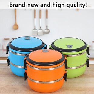Leakproof Kitchen Storage Trave Hot Food Flask Lunch Box