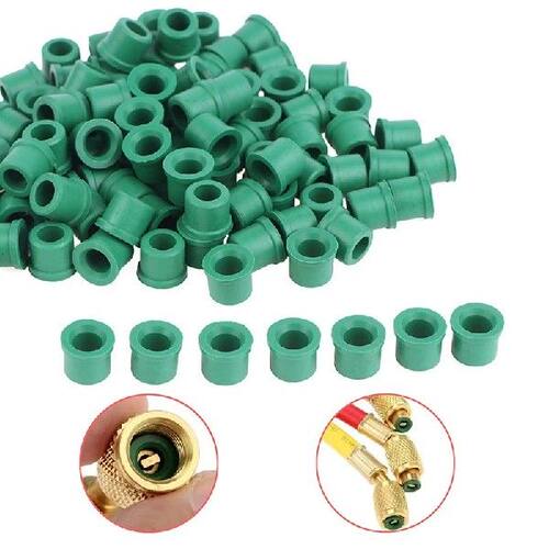 50Pcs Rubber Gasket Fit For R410A/R134A 1/4