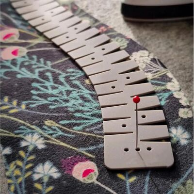 Hot Hemming Ruler Heat Resistant Hemmer Ruler Flexible