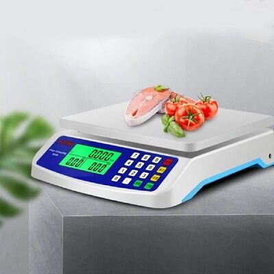 40kg/1g Large Digital Kitchen Scale with Tare Function