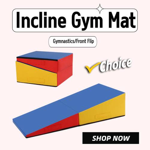 Foldable Gymnastics Training Equipment Gymnastics Wedge Mat