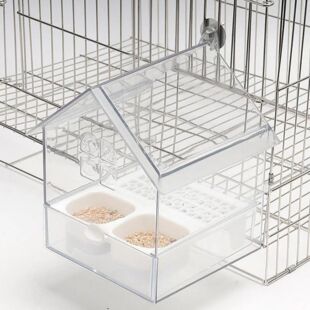 Feeding ABS Bowl Scattering Prevent Bird Feeder