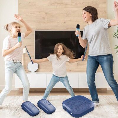 Electronic Virtual Air Drum Drumsticks Pedals Portable