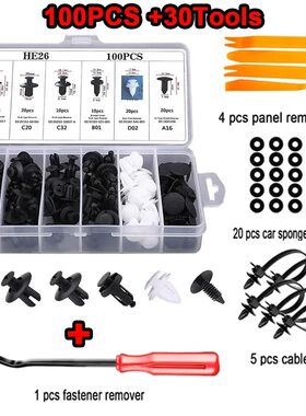 Auto Fastener Clip Mixed Car Body Push Retainer Pin Rivet