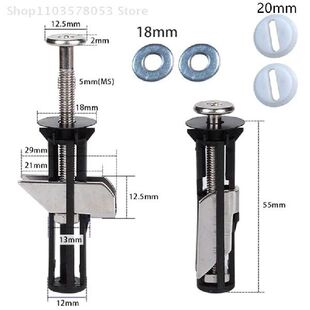 Toilet Seat Fastener Bolt Kit, Toilet Seat Screws