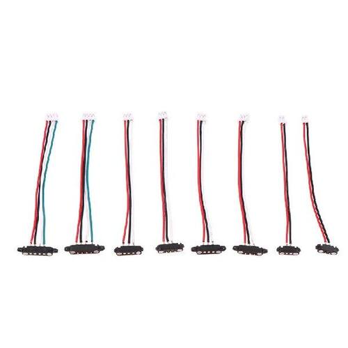 2PCS 2/3Pin Male Female Adapter 2A Magnetic Extension Cable