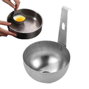 1Pc Stainless Steel Egg Cooker Poached Egg Maker Egg