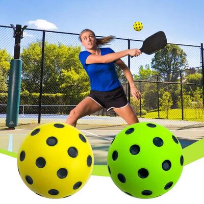 1pc Silent Pickleball 74MM Foam Ball Indoor Pickleballs