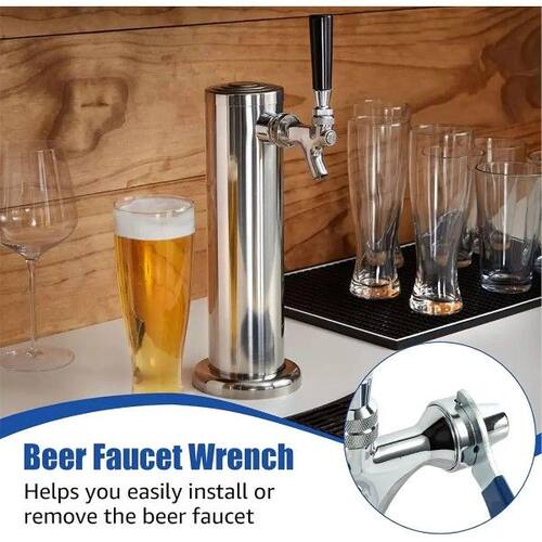 Industrial Tools 2PCS Beer Tap Faucet Wrench, Keg Beer