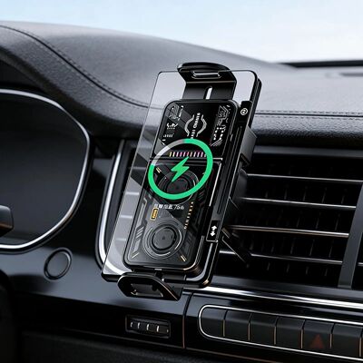 Wireless Car Charger 20W Auto Phone Clamping stand 90