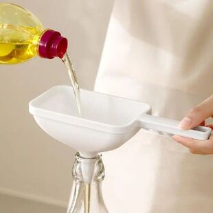 Large Diameter Oil Pouring Funnel Kitchen Plastic Oil