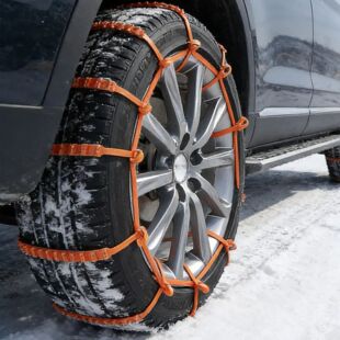 Tire Design 40pcs Emergency Zip Tie Cable Winter Chains