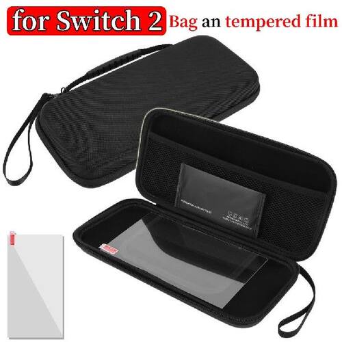 EVA Carrying Case & Screen Protector for Switch 2