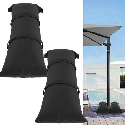 2PCS Outdoor Furniture Sandbags Tear Resistant Umbrella