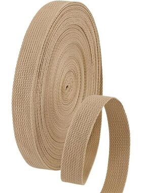 24.6 Yards Cotton Webbing 1 Inch Polyester Cotton Webbing