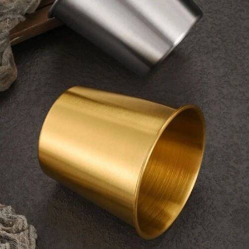 Luxury Style Stainless Steel Ice Cube Bucket Snack Fried