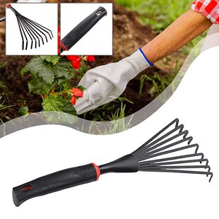 Gardening Stainless Tool Plastic Rake steel Leaf