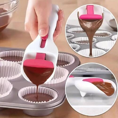 1PC a Non-Stick Spoon for Cakes And Pastries Featuring a