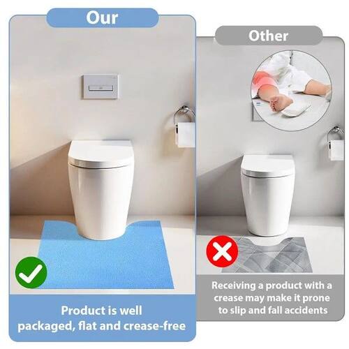 Industrial Tools 30pcs Disposable Toilet Mats Non-Slip