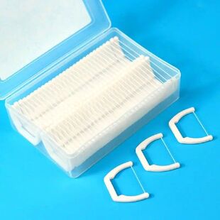 Replaceable Dental Floss Sticks Oral Cleaning Reusable