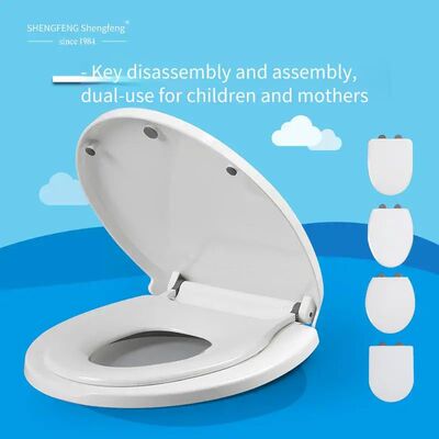 PP Material Double Layer Toilet Lid - Child Potty Training
