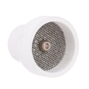 1Pc 16# White Ceramic Nozzle Alumina Cup For