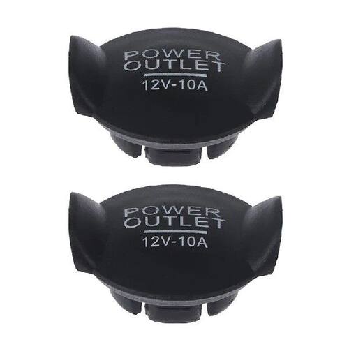 1Pc/2Pcs Waterproof Car Cigarette Outlet Cover 12V Power