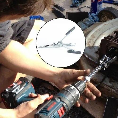 51-177mm Flexible Shaft Hone Tool Stainless Steel Stone