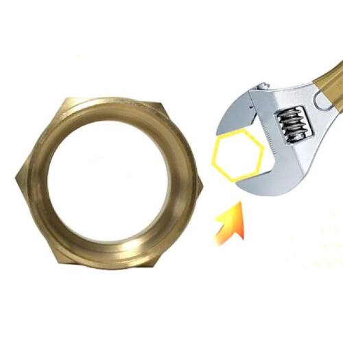 1-1/2 Inch Brass Fire Hose Adapter NPT Female To NH Male
