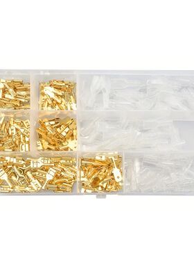 270PCS Gold Crimp Terminal Connector Pliers Cold Press