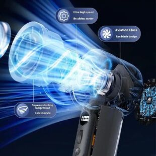 Miniature Portable Semiconductor Cooling Handheld Fan 100