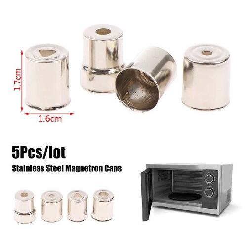 5Pcs Stainless Steel Magnetron Caps Accessories For