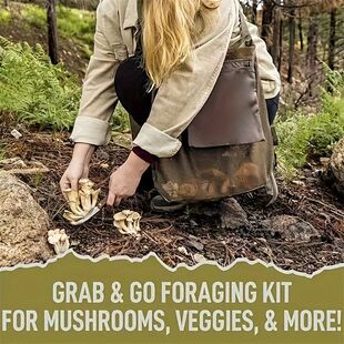 Multipurpose Picking Bag Large Capacity Foldable Mushroom