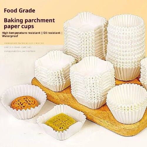 100/250Pcs cake Paper Holder Square Paper Brownie Liner