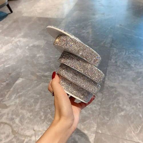 Sparkling Rotating Jewelry Storage Box 4 Layers Rotatable