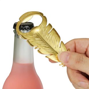 Shaped Gold Caps Beer Portable Bottle Opener