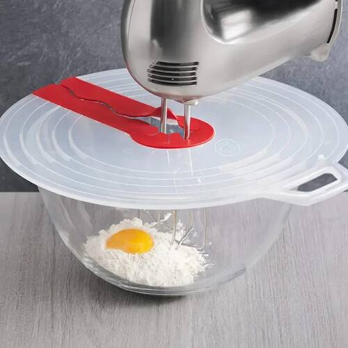 Kitchen Gadget Egg Mixing Bowl Splash Guard Surrounding