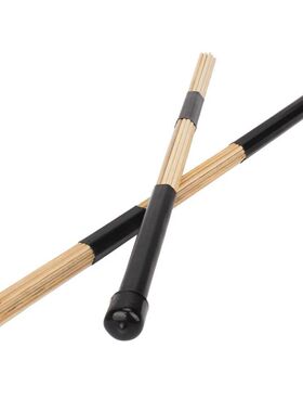 1Pair 40cm Drum Brushes Stick Replacement Bamboo Playing